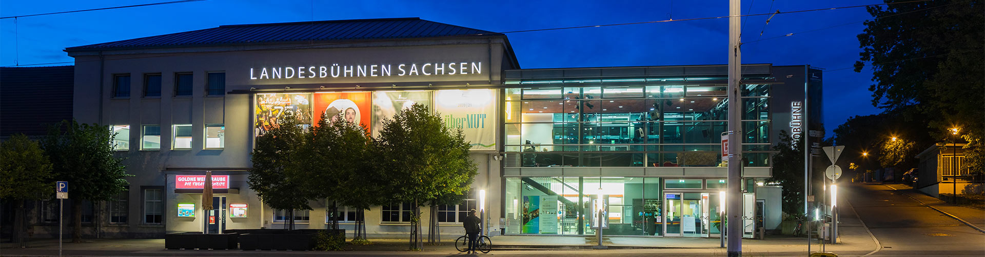 Offizieller Ticketshop-Banner der Landesbühnen Sachsen